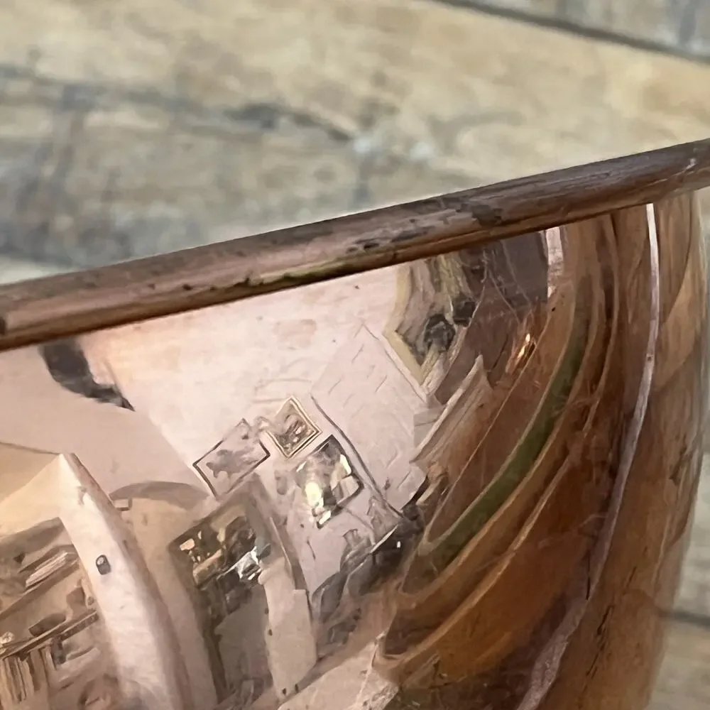 Vintage Copper Mixing Bowl 10
